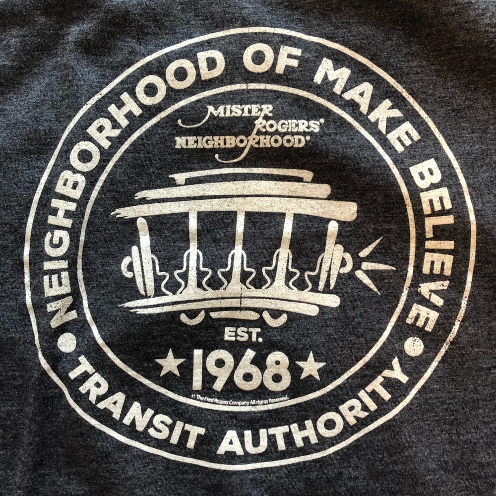 Unisex Mister Rogers T-Shirt - Size Medium